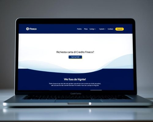 richiesta Carta di Credito Fineco online
